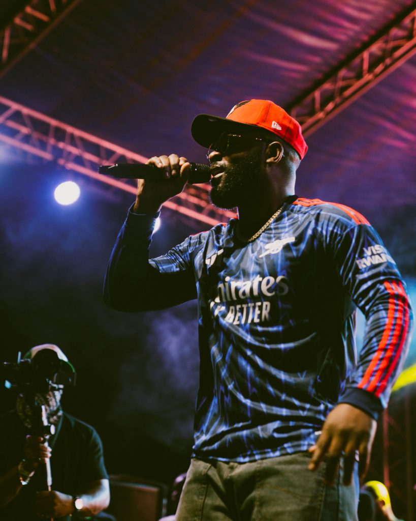 Falz performing at OurLand by 24thregen via Instagram